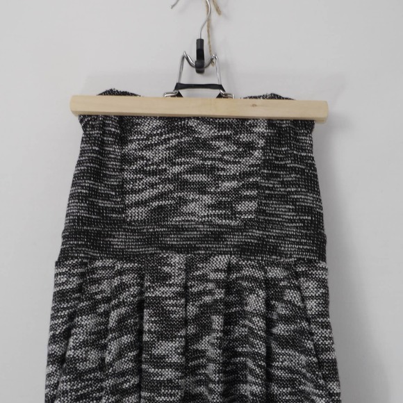 Free People Nyima Black/Ivory Bustier Dress Size 4 - Picture 3 of 12